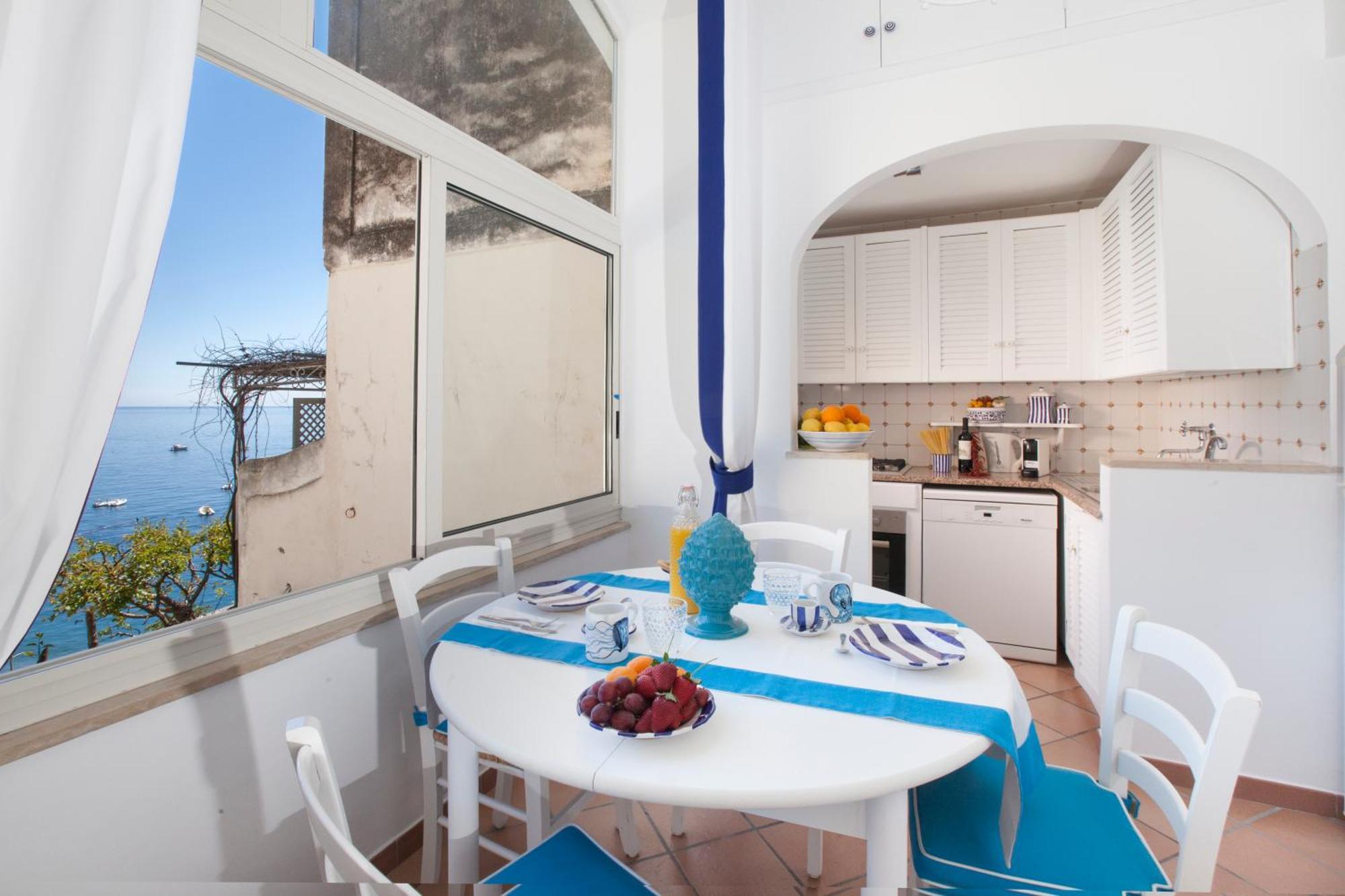 Casa Mimosa Apartment Positano Bagian luar foto